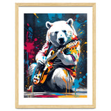 Polar Bear Playing Guitar, Graffiti thumbnail