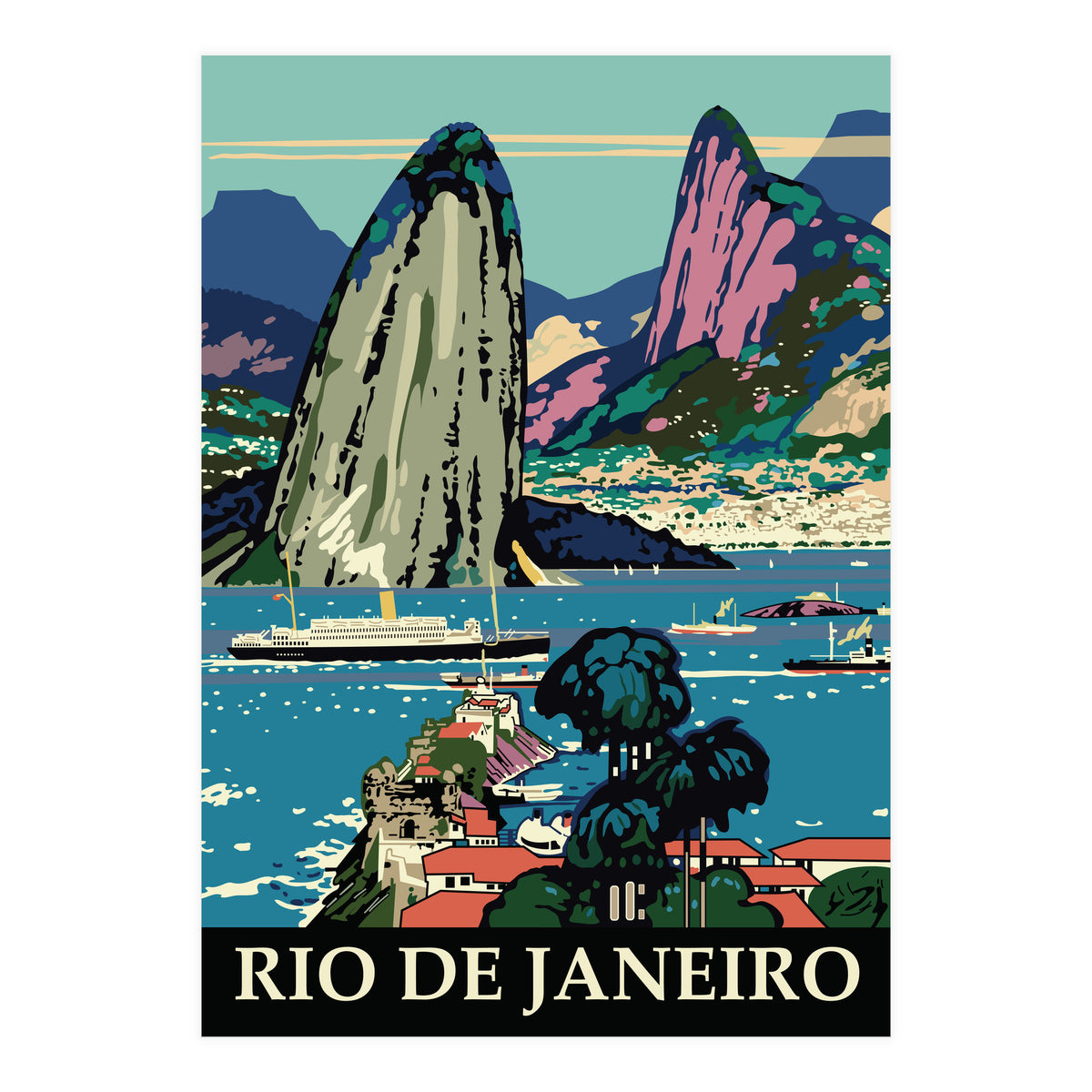 Rio De Janeiro, Brazil (Print Only)