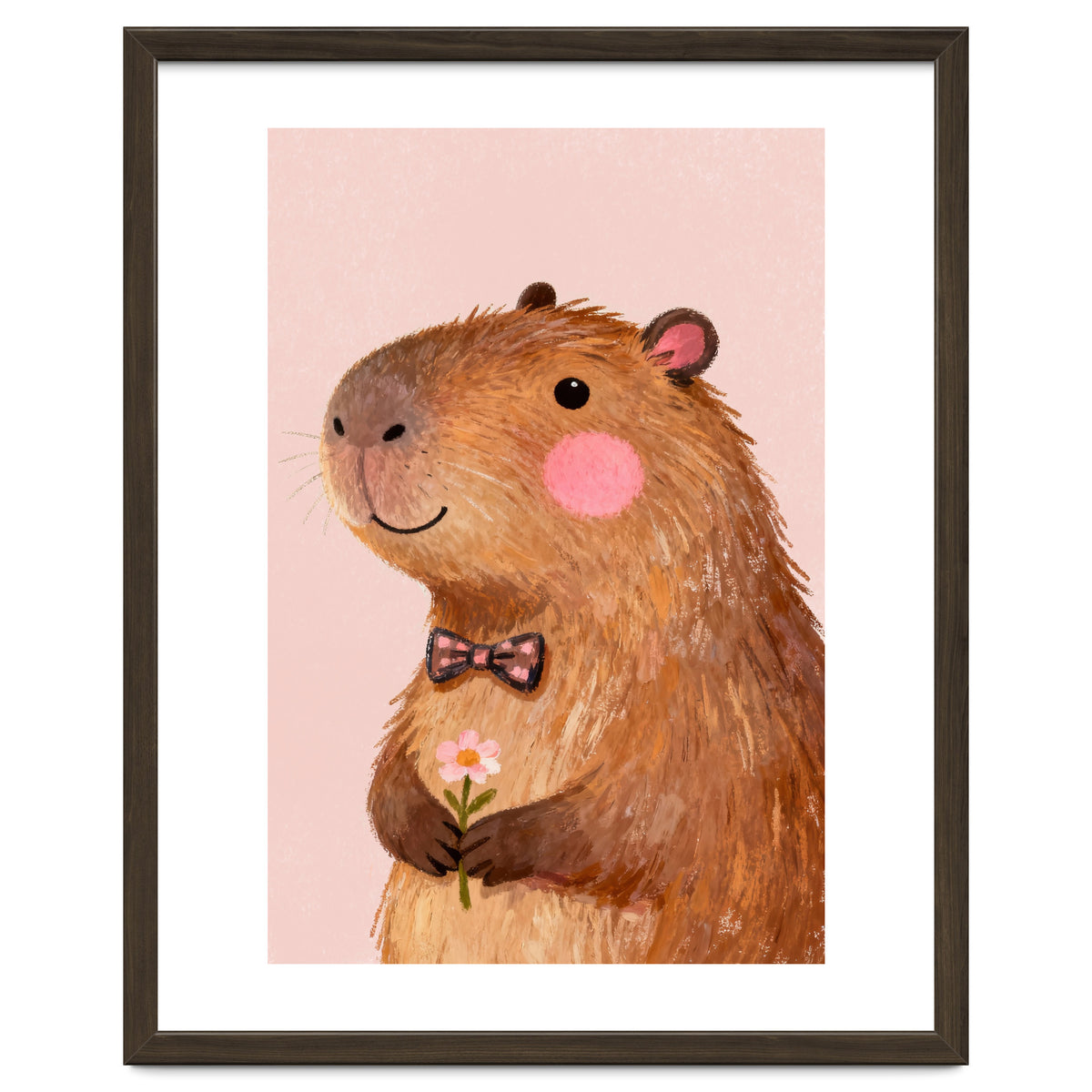 Capybara Kindergarten Nursery Art