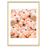 Flamingo Blush #society6 #decor #buyart #flamingoart thumbnail
