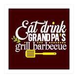 Eat Drink Grandpa's Grill Barbecue  (Print Only) thumbnail