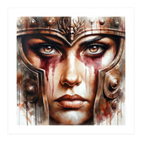 Iron Helm Warrior Queen (Print Only)