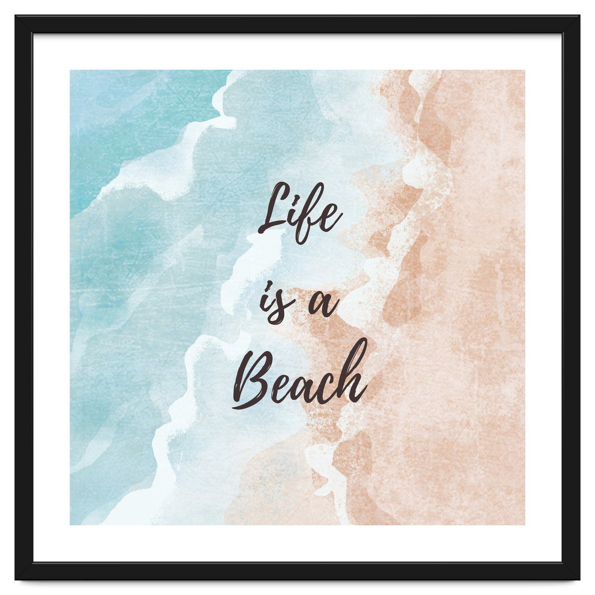 Life's a beach, enjoy the waves 🌊