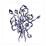 flowers line art (Print Only) thumbnail