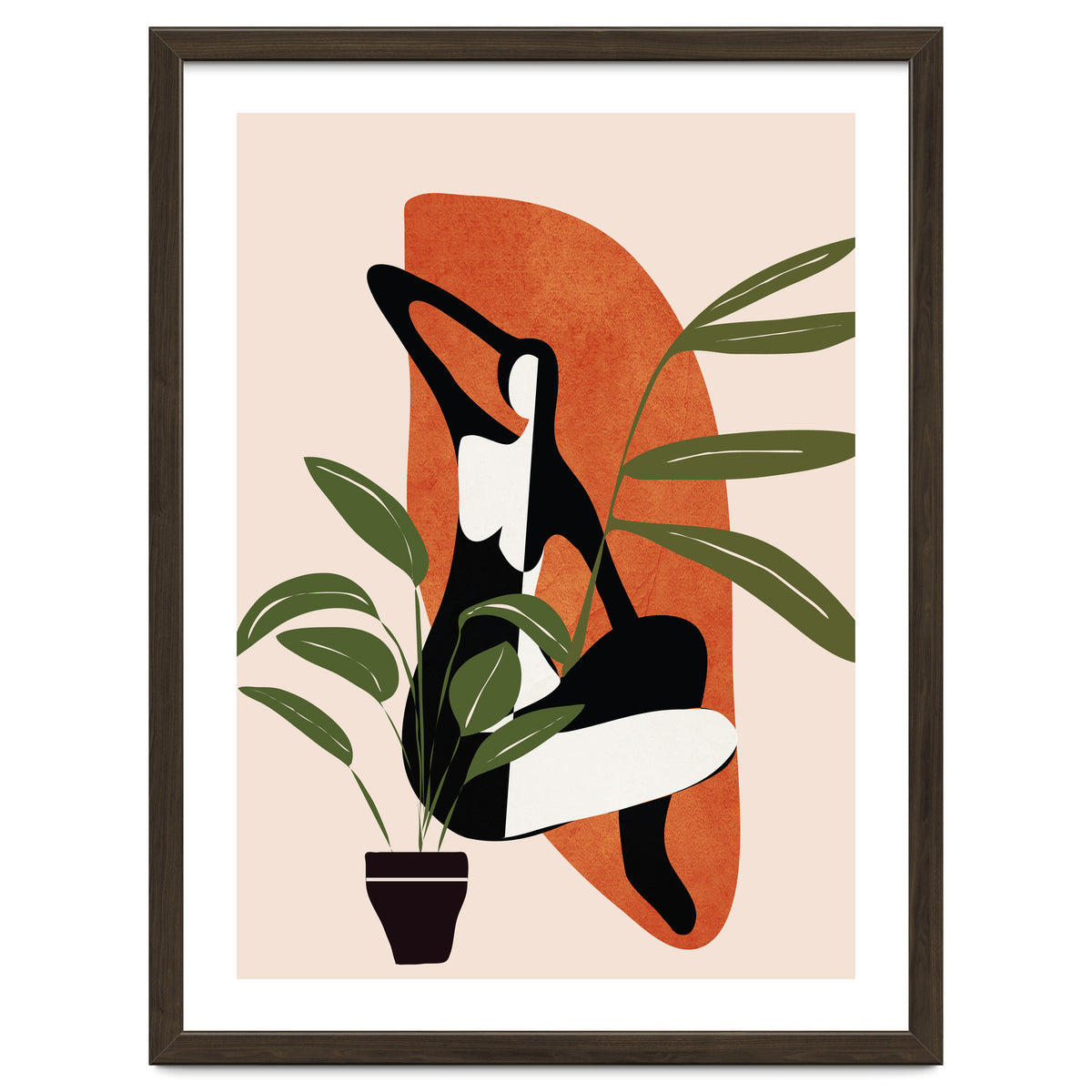 Abstract Female Figure