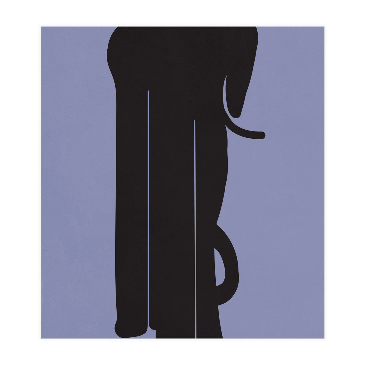 Minimal Elephant (Print Only)