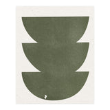GREEN WATERCOLOR SHAPES NO.3 (Print Only) thumbnail