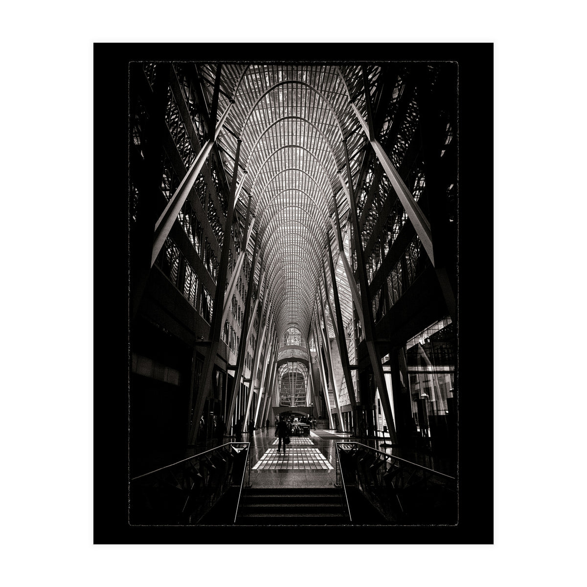 Allen Lambert Galleria No 3 with Border (Print Only)