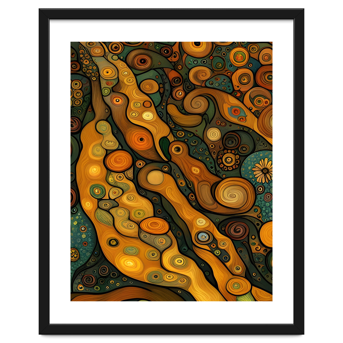 Artificial Masterworks - Klimt van Gogh