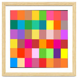 Colorful Rainbow Squares Patch thumbnail