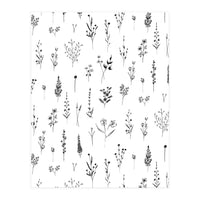 Wildflowers Minimalist Pattern (Print Only)