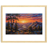 Sunset Over the Valley Peaks thumbnail