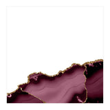 Burgundy & Gold Agate Texture 27 (Print Only) thumbnail