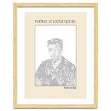 Portrait Of Doctor Felix Rey (ascii Art) thumbnail