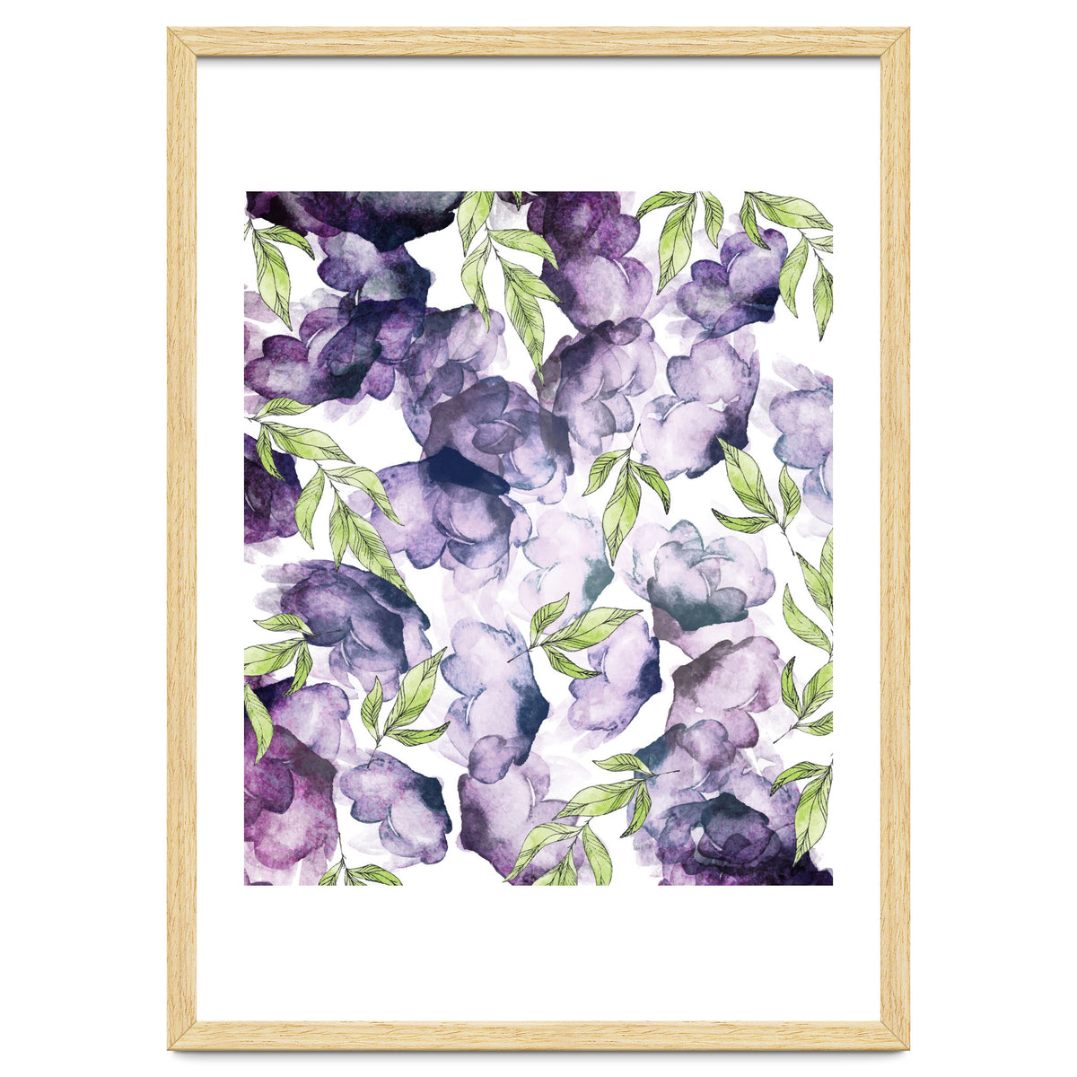 Watercolor + Ink Florals