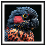 Close Up Portrait Of A Colorful Exotic Parrot thumbnail