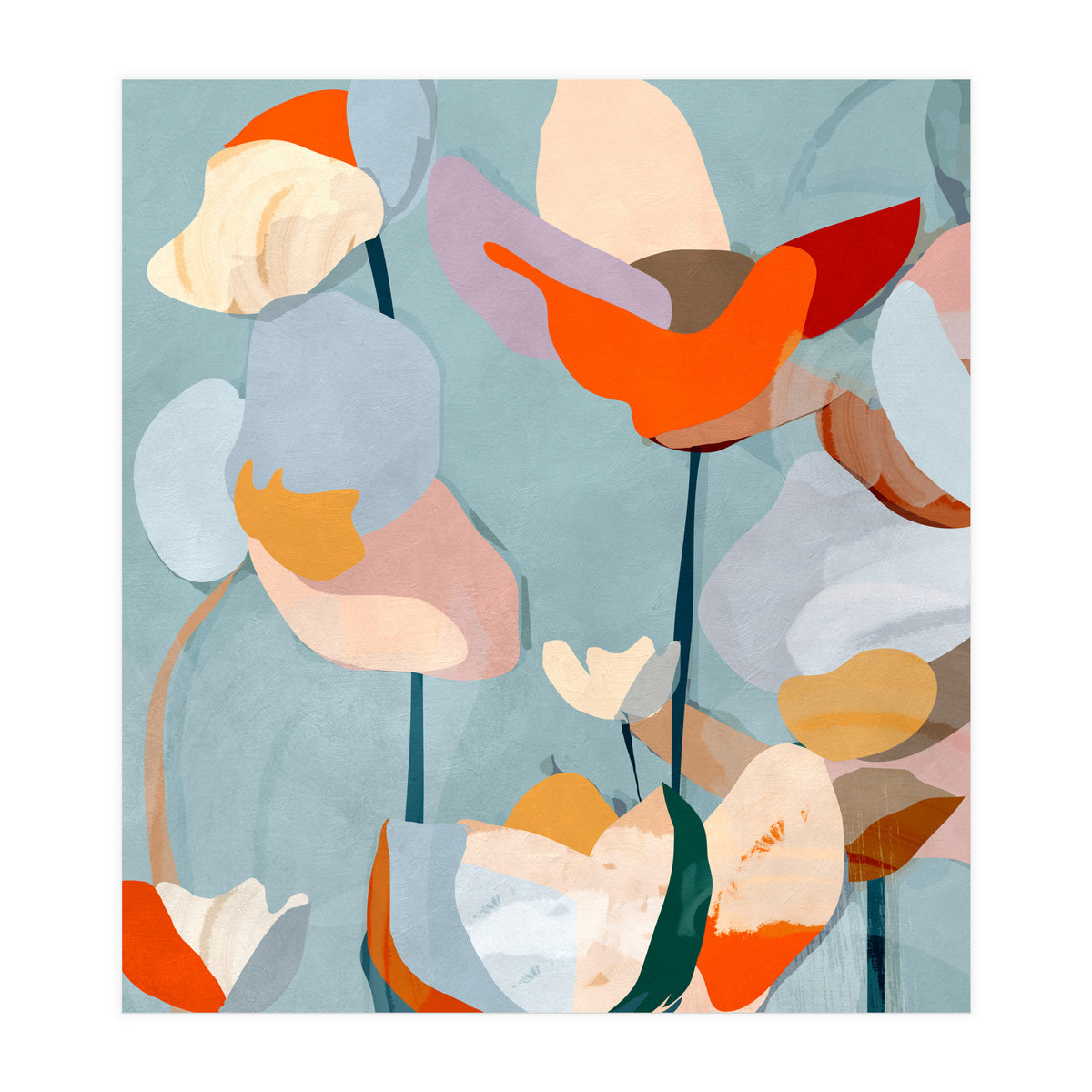 Layered Bloom (Print Only)