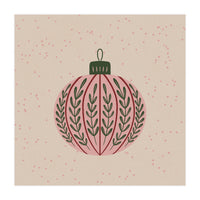 Christmas globe with branches (Print Only)