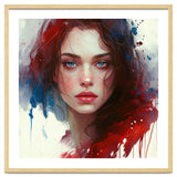 Modern Fairy Tale Blue Eyed Portrait thumbnail