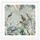 Vintage Exotic Birds Paradise Jungle thumbnail
