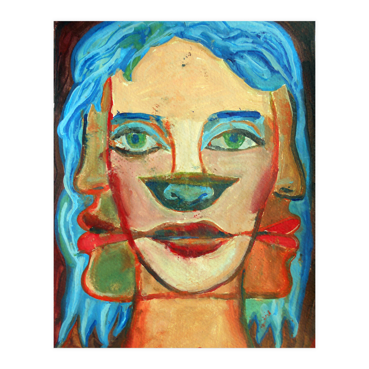 Cabeza De Mujer 19 (Print Only)