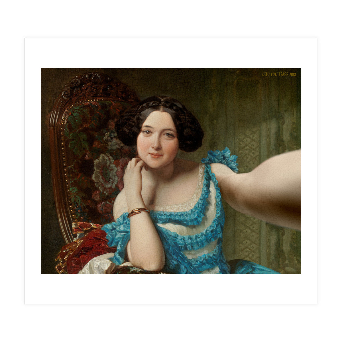 Amalia de Llano U Dotres - Federico de Madrazo - Selfie (Print Only)