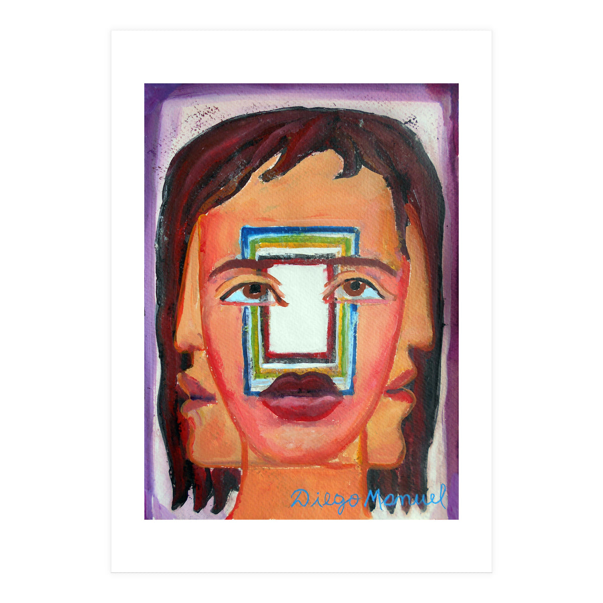 Cabeza De Mujer 21 (Print Only)