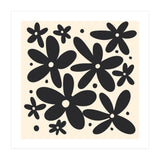 Abstract Monochrome Flowers 4 (Print Only) thumbnail