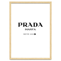 Prada Marfa, Fashion Sign Poster