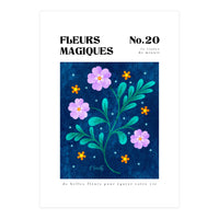 Magical Flowers No.20 Midnight Purple (Print Only)