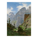 Carlos de Haes / 'Mancorbo Canal in Picos de Europa', 1876, Spanish School. (Print Only) thumbnail