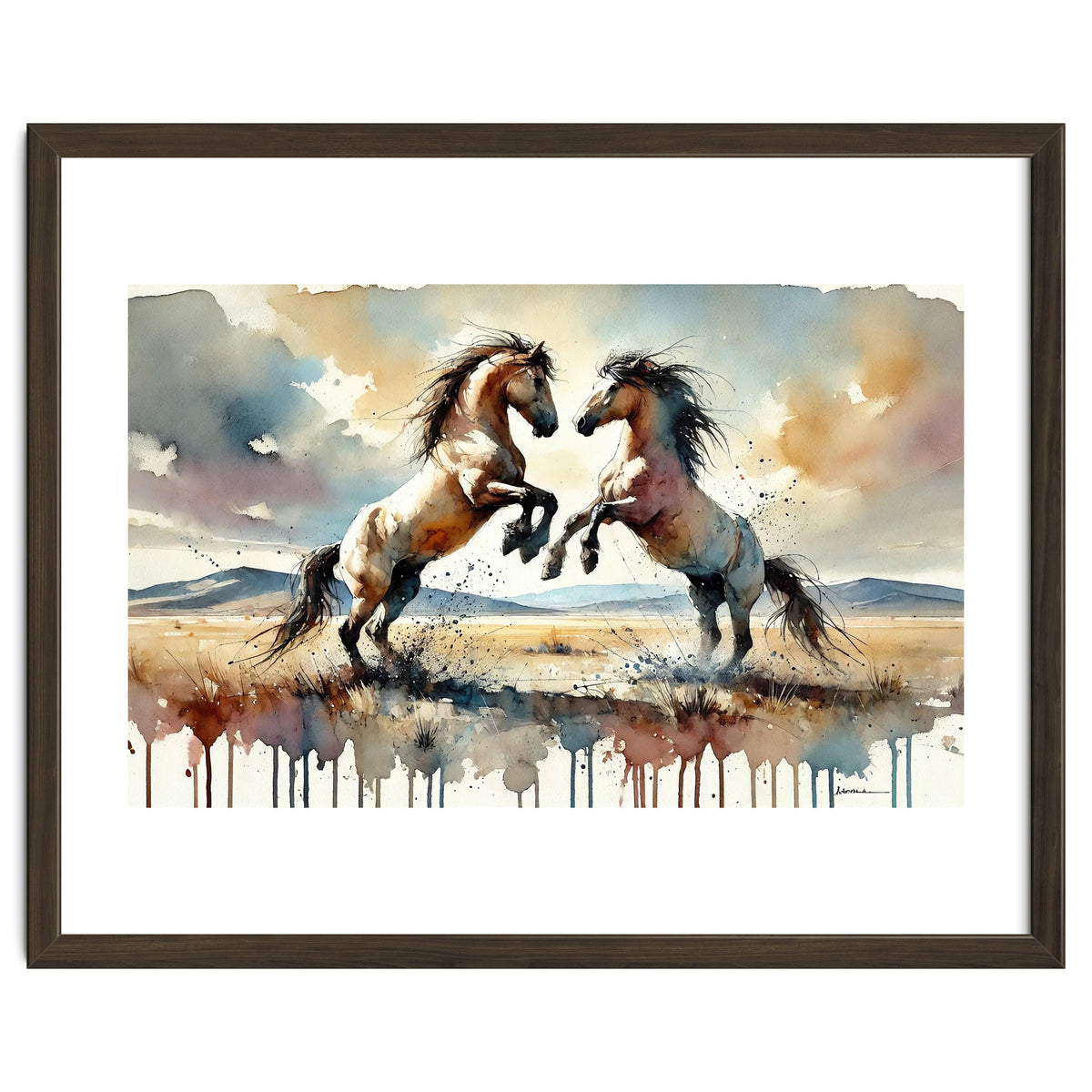 Rearing Horses