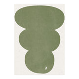 GREEN WATERCOLOR SHAPES NO.4 (Print Only) thumbnail