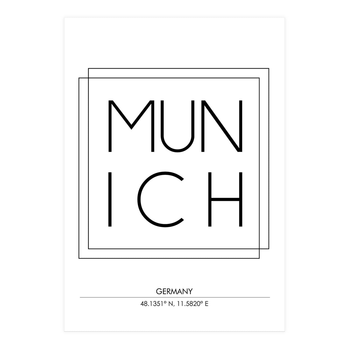Munich (Print Only)