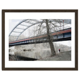 Fishing man under the bridge thumbnail