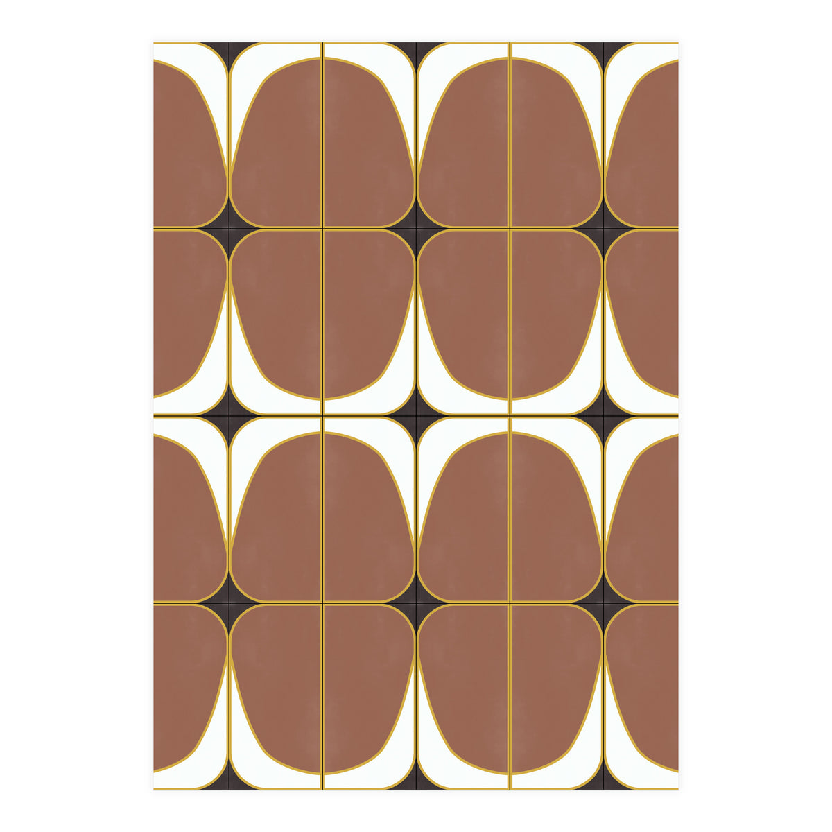 Elegant Sassy Seventies Tiles (Print Only)