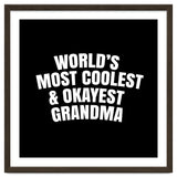 World's most coolest and okayest grandma thumbnail