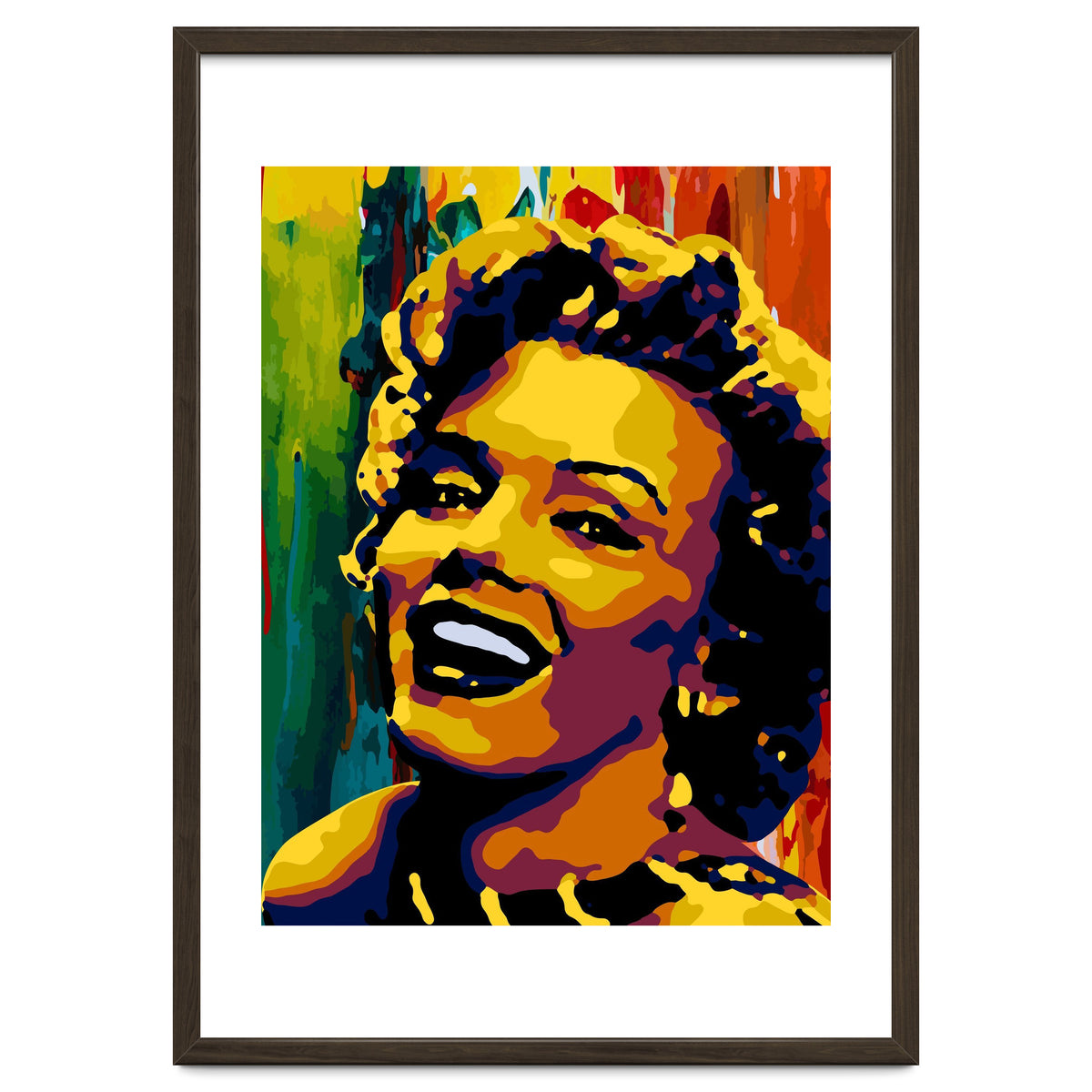 Marilyn Monroe Colorful abstract 2