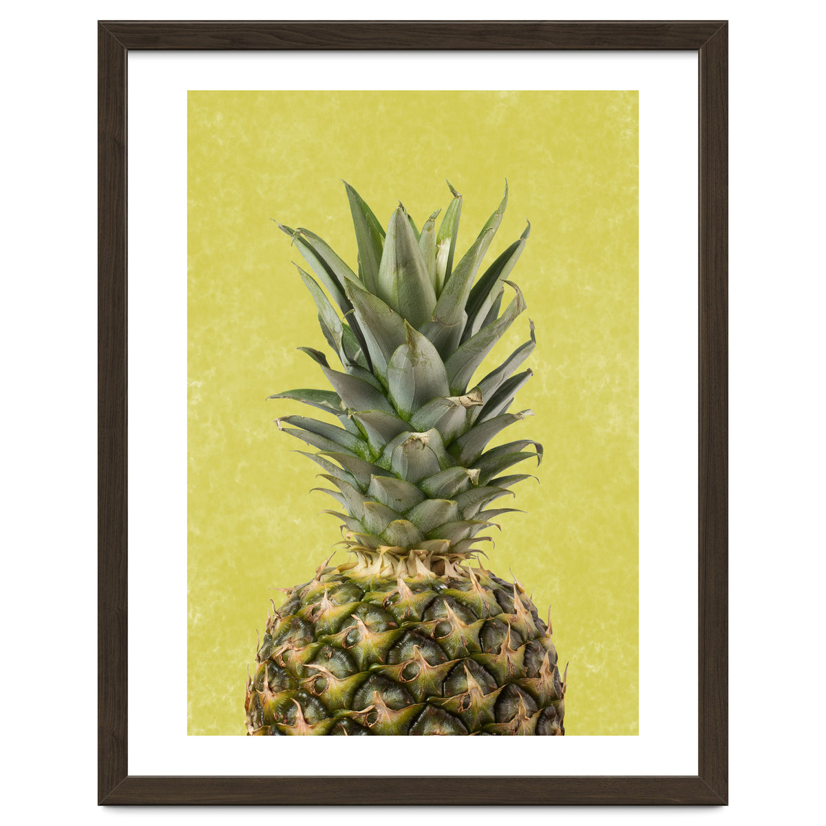 Pineapple Crown, Tropical Summer Fruit Art