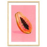 Papaya fruit illustration thumbnail