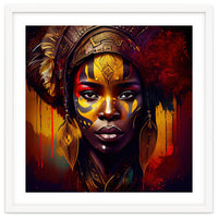 Powerful African Warrior Woman #1