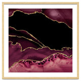 Burgundy & Gold Agate Texture 14 thumbnail