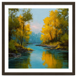Serene Autumn River Landscape thumbnail