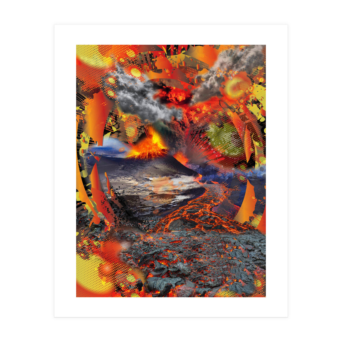 Volcano Eruption (Print Only)