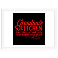 Grandmas Kitchen Good Food Served Daily With A Heaping Spoon Of Love