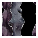 Black & Silver Glitter Agate Texture 02  (Print Only) thumbnail