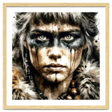 Fur Collar Warrior Portrait thumbnail