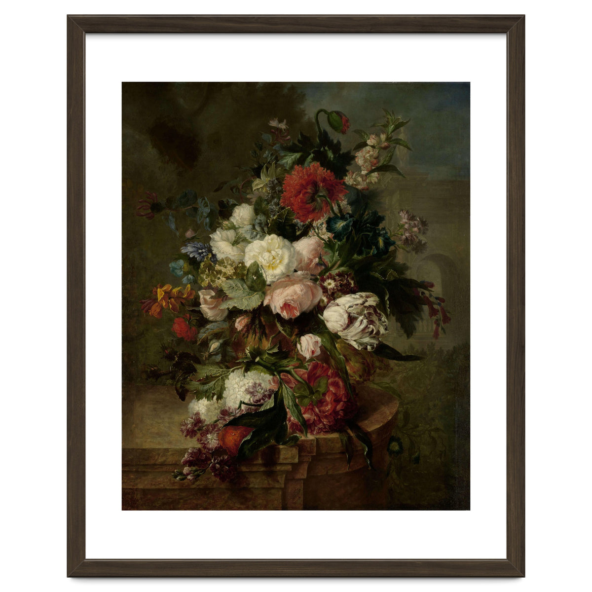 Still Life with Flowers. Dating: 1789. Measurements: h 73 cm × w 60 cm; d 6.5 cm.
