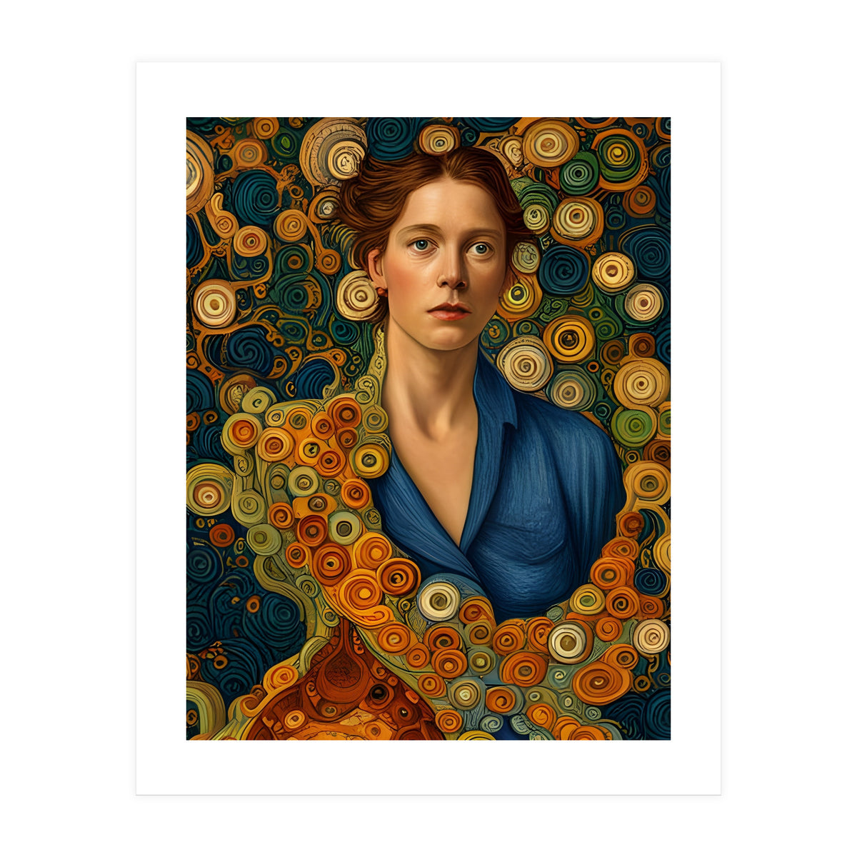 Artificial Masterworks - Klimt van Gogh (Print Only)