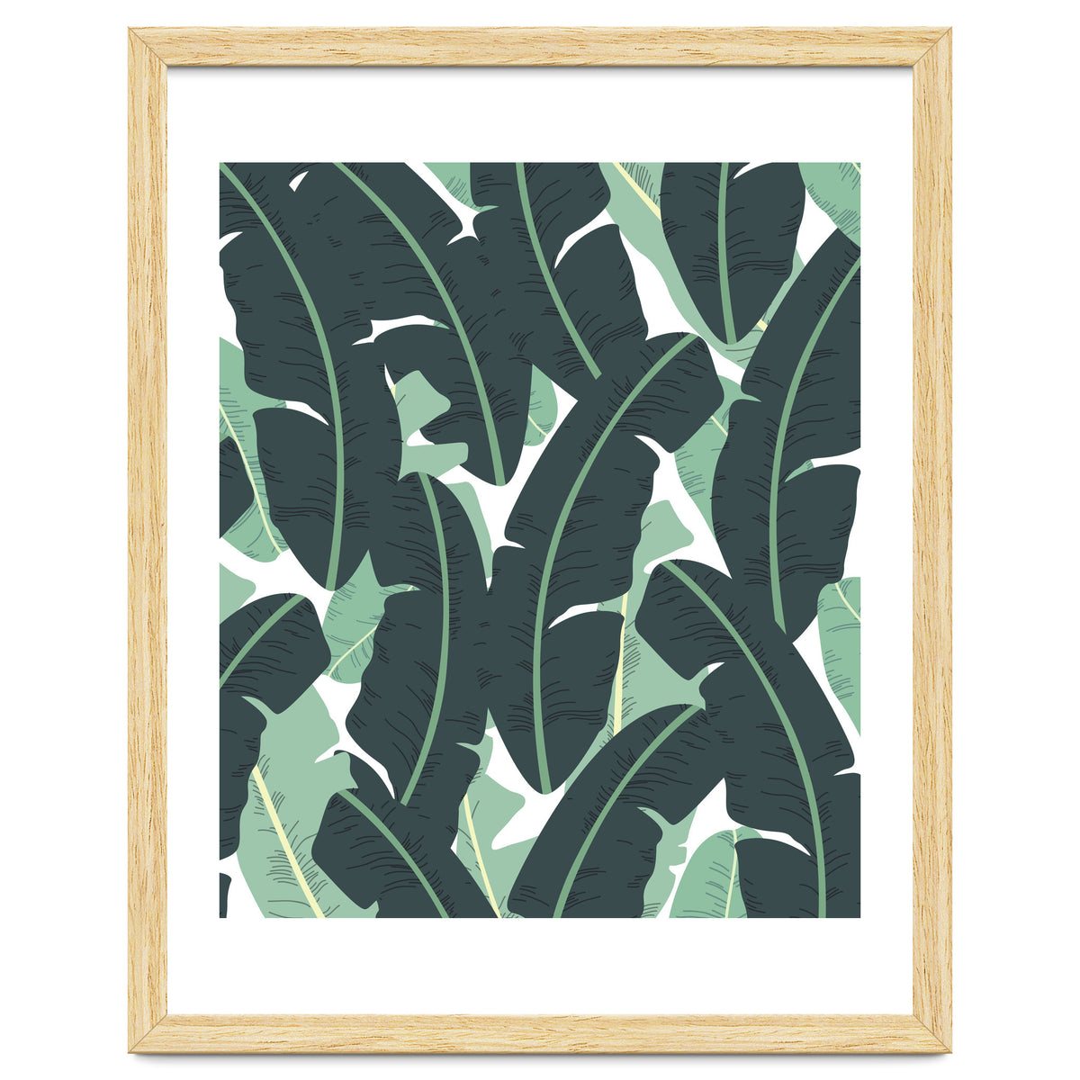Banana Leaf Pattern